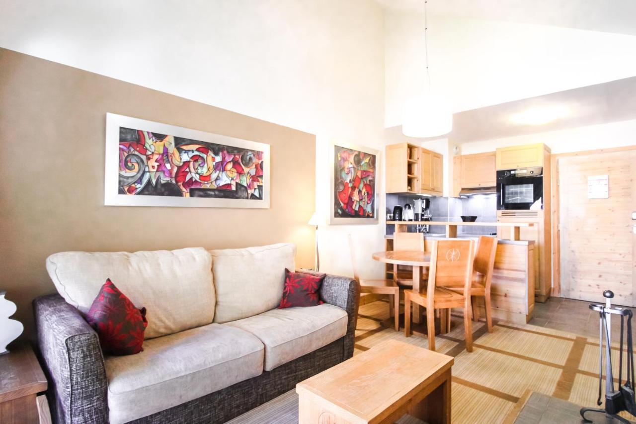 Les Terrasses D'Eos, 1-Bed Apartment With Fireplace, Ski In, Ski Out 플랜 외부 사진
