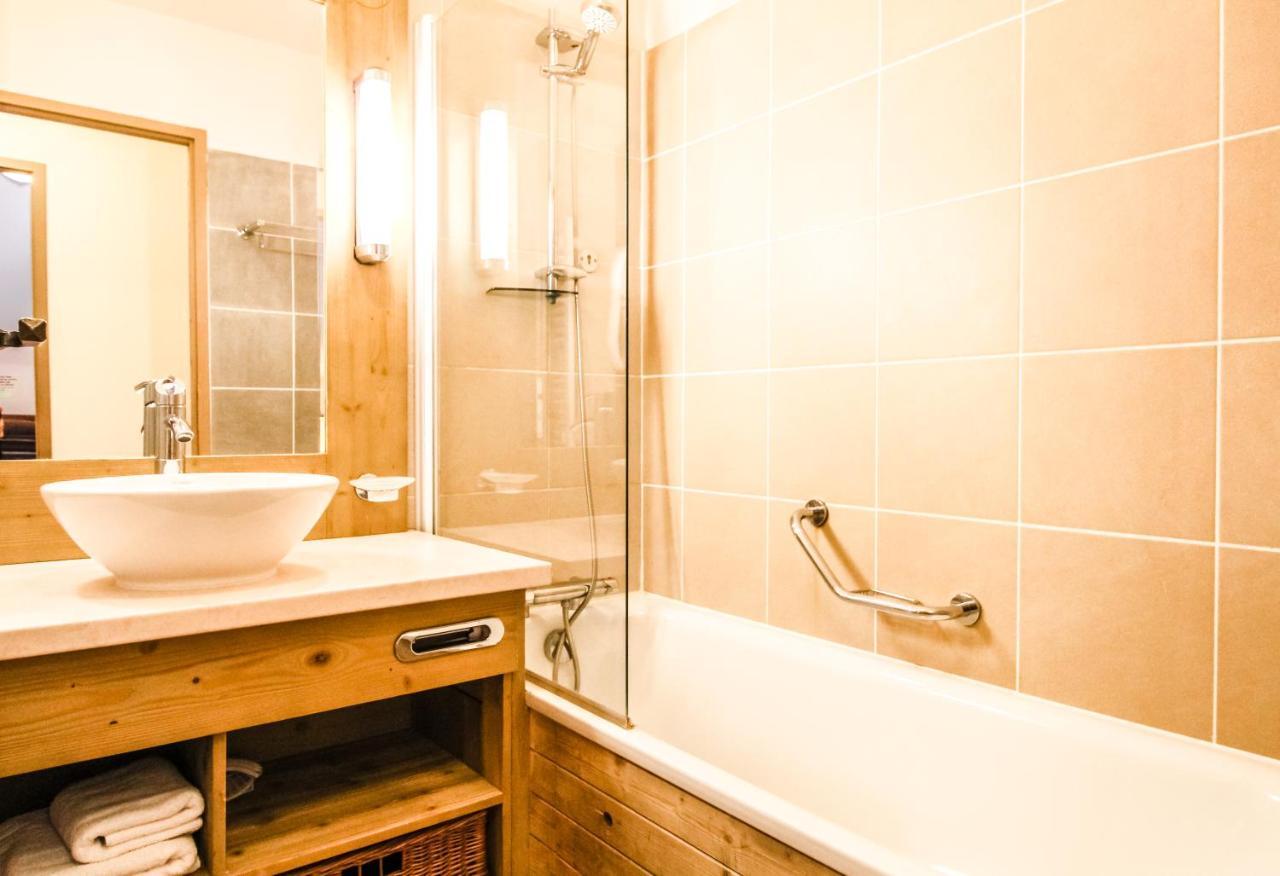Les Terrasses D'Eos, 1-Bed Apartment With Fireplace, Ski In, Ski Out 플랜 외부 사진