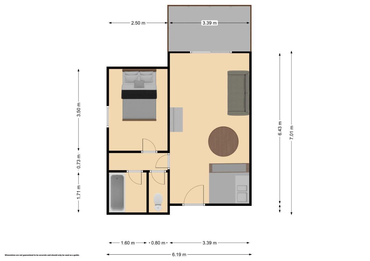 Les Terrasses D'Eos, 1-Bed Apartment With Fireplace, Ski In, Ski Out 플랜 외부 사진