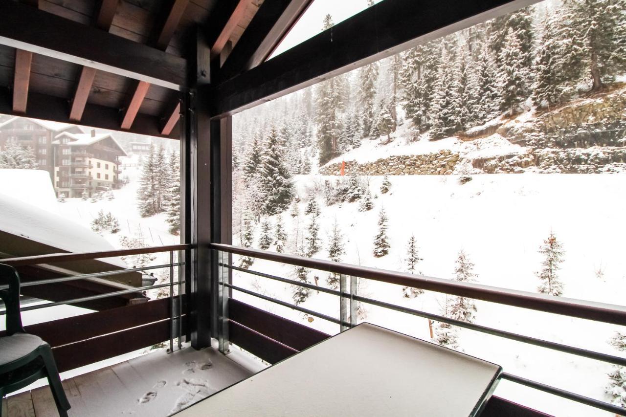 Les Terrasses D'Eos, 1-Bed Apartment With Fireplace, Ski In, Ski Out 플랜 외부 사진