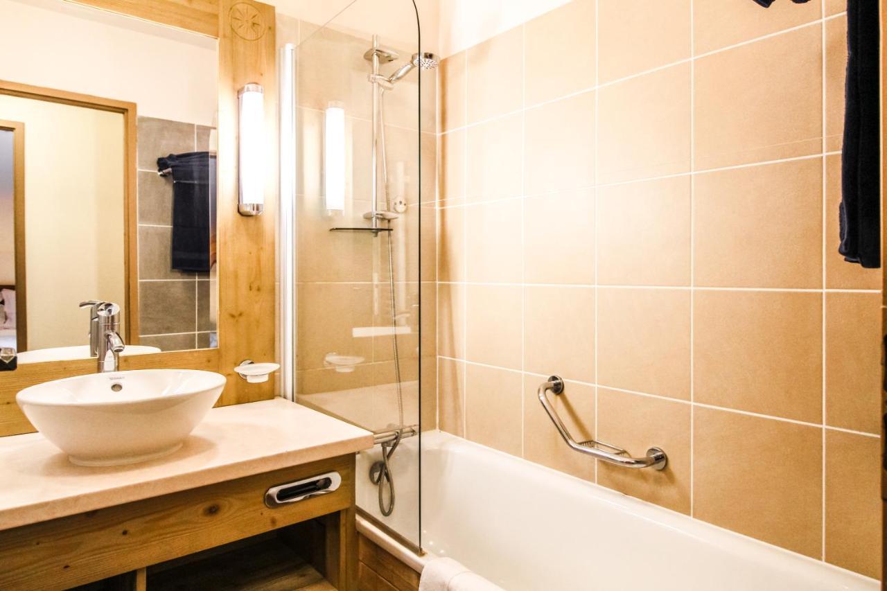 Les Terrasses D'Eos, 1-Bed Apartment With Fireplace, Ski In, Ski Out 플랜 외부 사진