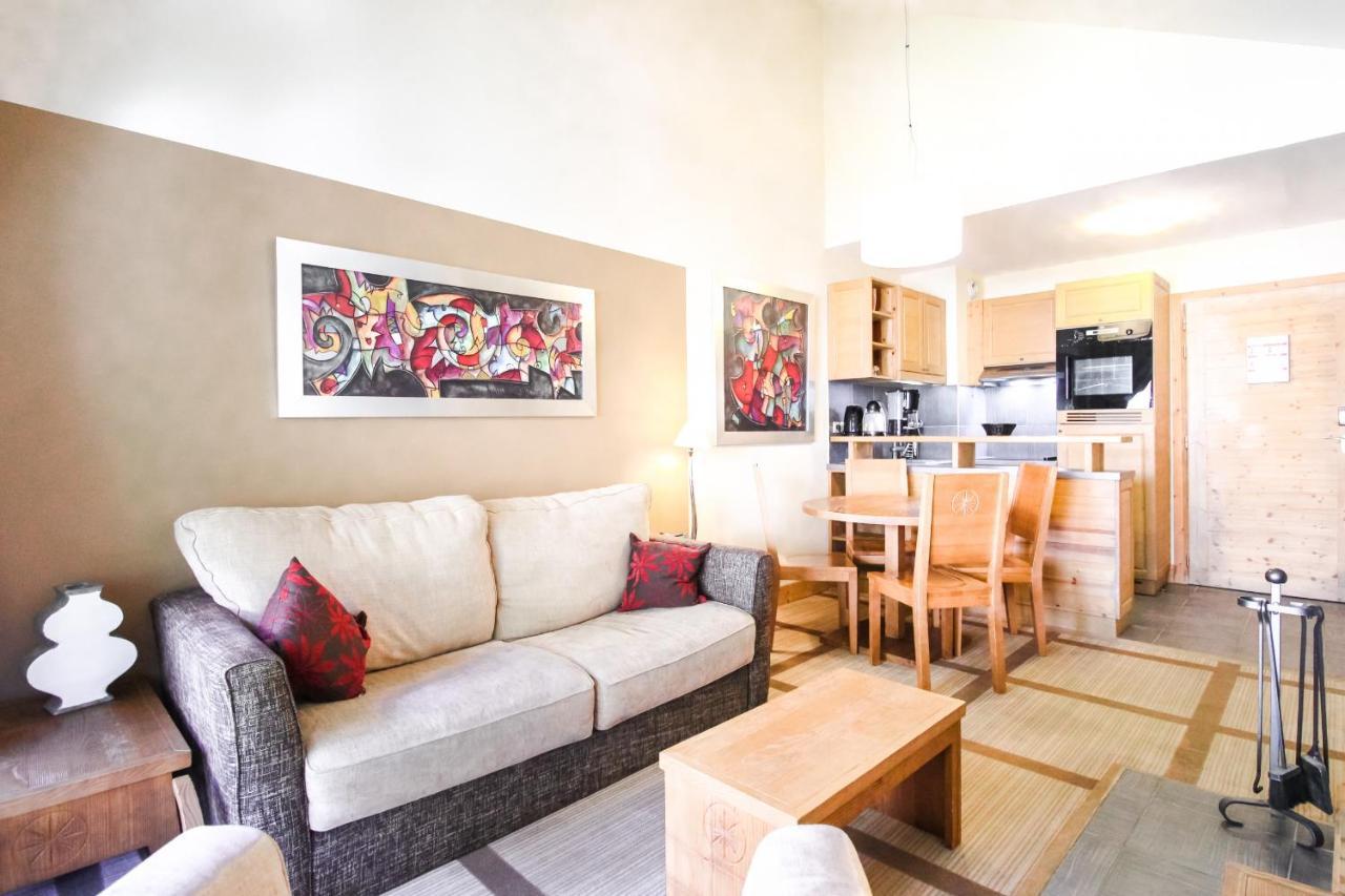 Les Terrasses D'Eos, 1-Bed Apartment With Fireplace, Ski In, Ski Out 플랜 외부 사진