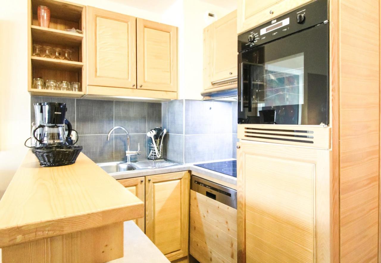 Les Terrasses D'Eos, 1-Bed Apartment With Fireplace, Ski In, Ski Out 플랜 외부 사진