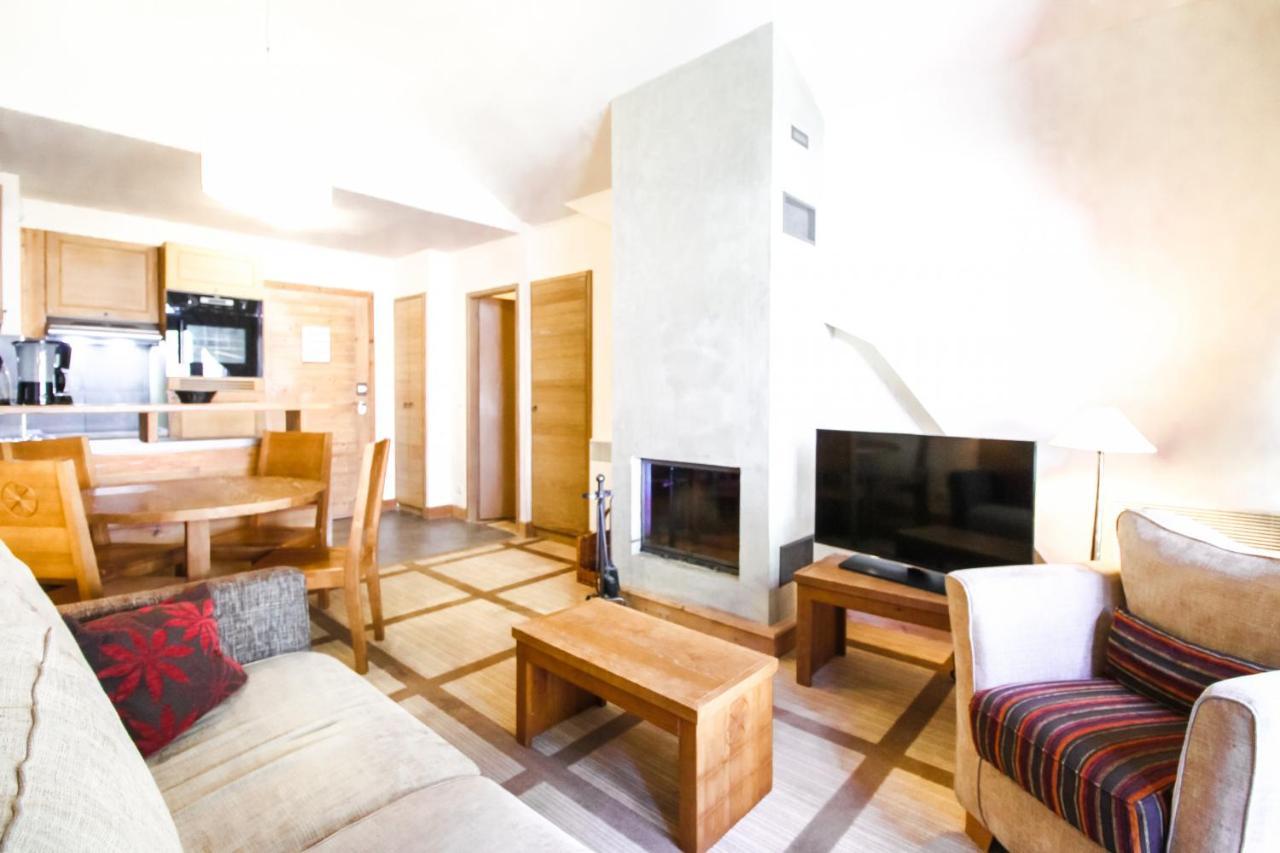 Les Terrasses D'Eos, 1-Bed Apartment With Fireplace, Ski In, Ski Out 플랜 외부 사진