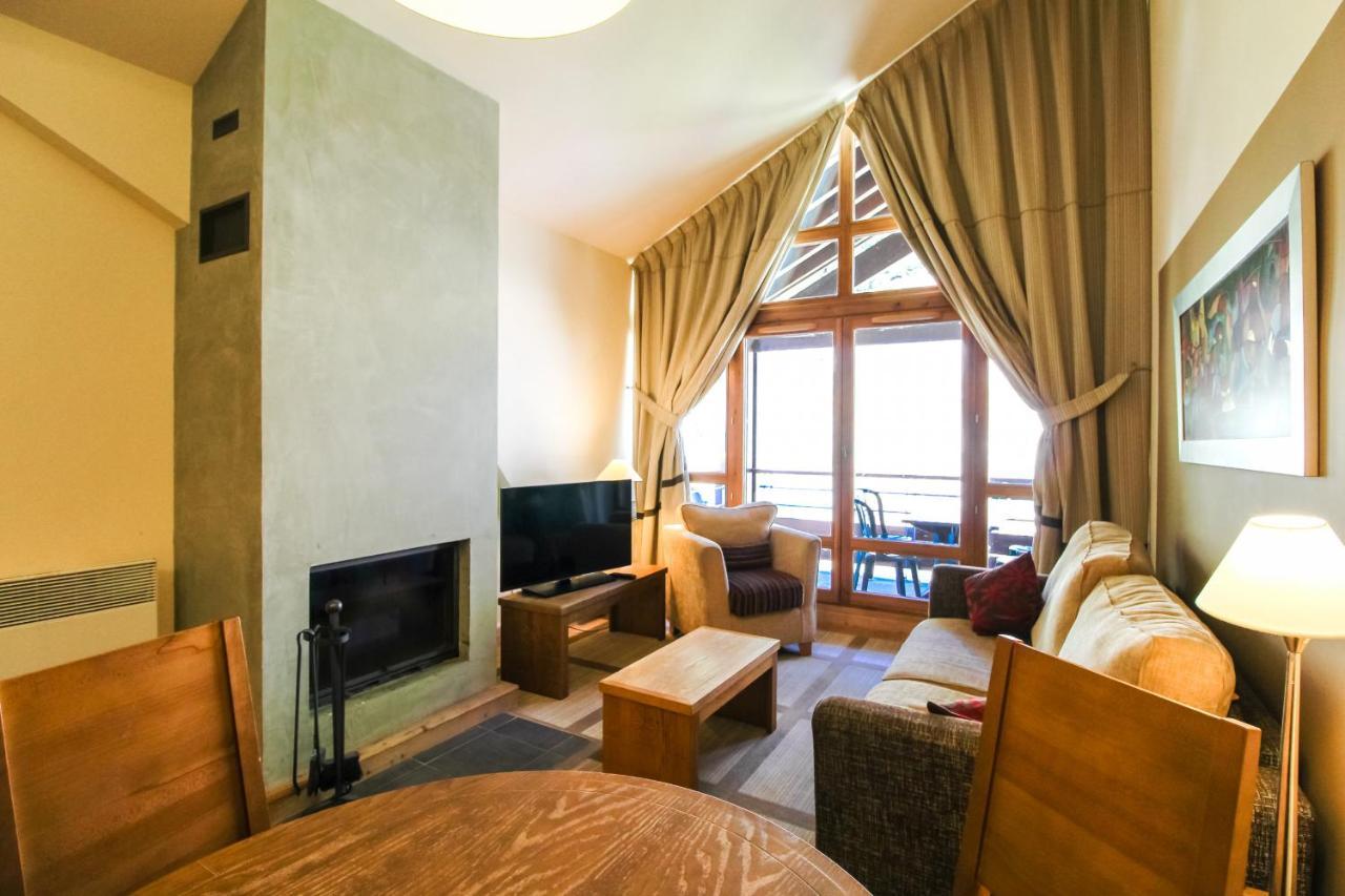 Les Terrasses D'Eos, 1-Bed Apartment With Fireplace, Ski In, Ski Out 플랜 외부 사진